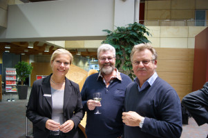 Gruppenbild mit Dame ... und den SPD-Vorderen aus Rottendorf