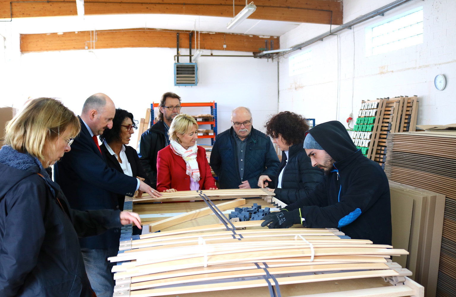 Besuch bei GustavKonradHolzmanufaktur in Eichenbühl