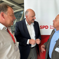 v.l.n.r. Harald Merz, Bernd Rützel, Thomas Schweb