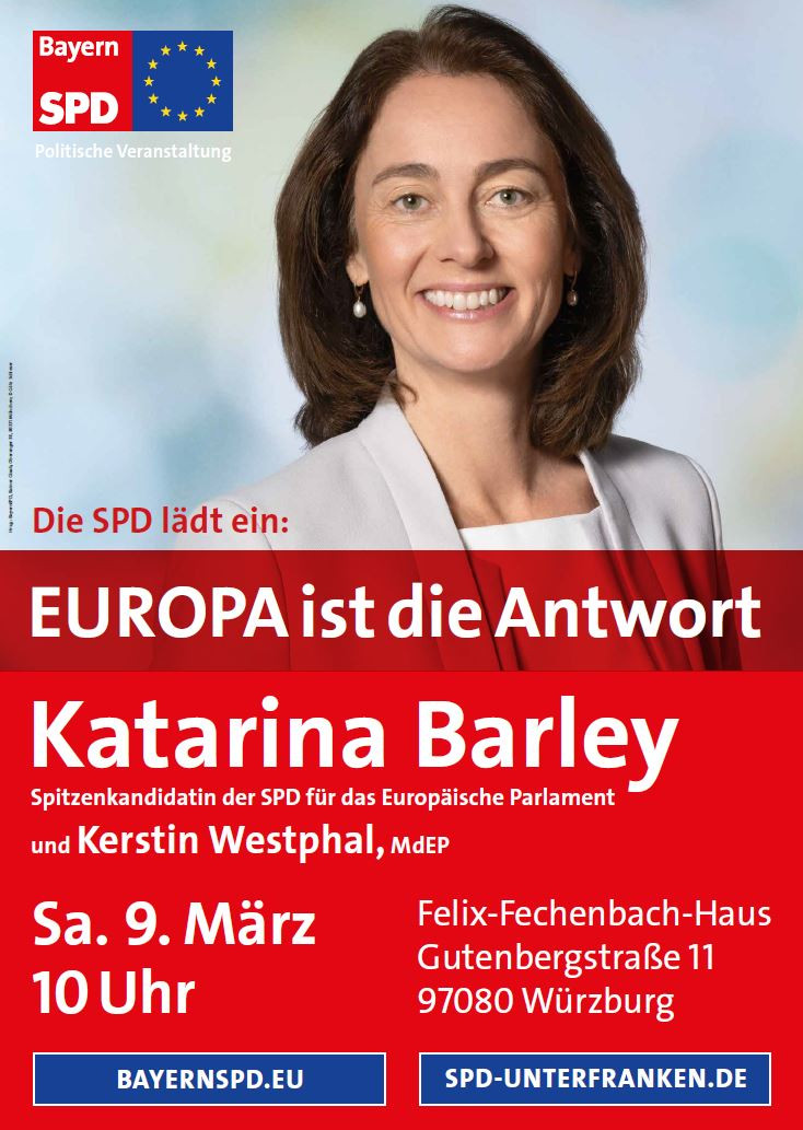 Katarina Barley in Würzburg WEB