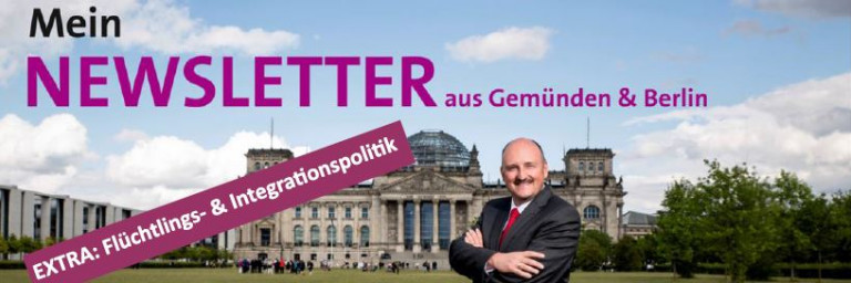 Banner Flüchtlingspolitik-Newsletter